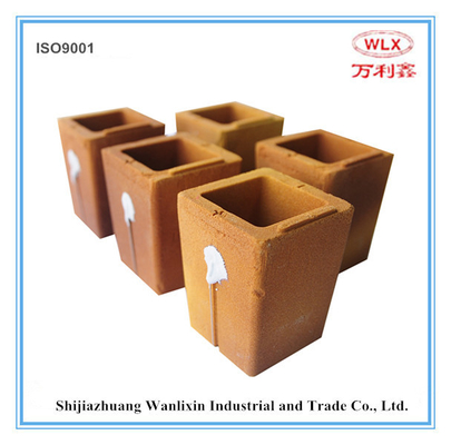 Single Usage Thermal analysis Cups/Square Cups for Foundry Industry supplier
