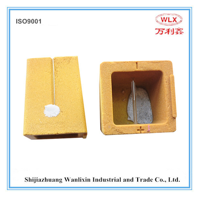 Single Usage Thermal analysis Cups/Square Cups for Foundry Industry supplier