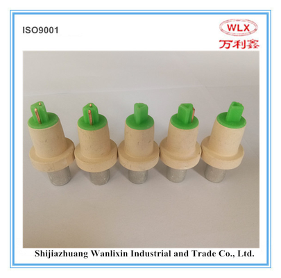 China Origin Platinum Rhodium Disposable Temperature Measurement Probe supplier