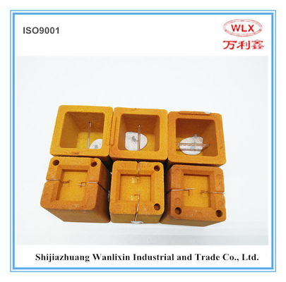 Thermal Analysis Sampling Cups With Tellurium for Foundry Matching with Carbon Silicon Analyzer supplier
