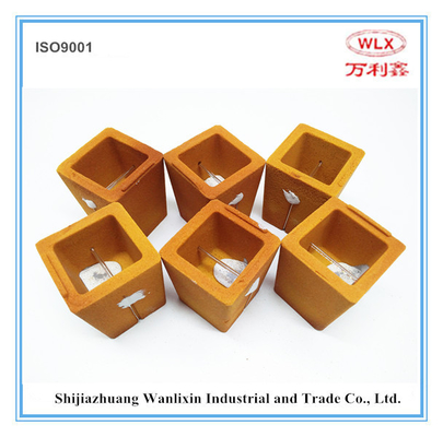 Thermal Analysis Sampling Cups With Tellurium for Foundry Matching with Carbon Silicon Analyzer supplier