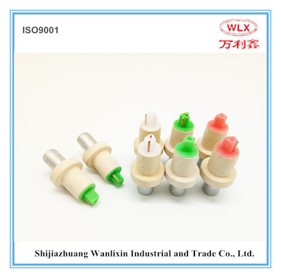 Type S(Pt-PtRh10%) Single Use Immersion Disposable Thermocouple Tips supplier