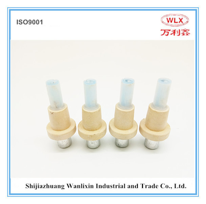 China Origin Disposable Thermocouple Tip for Metal Furnace Temperature Measurement supplier