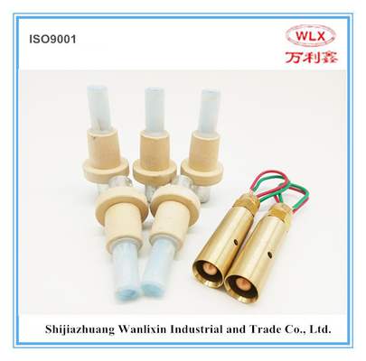 China Origin Disposable Thermocouple Tip for Metal Furnace Temperature Measurement supplier