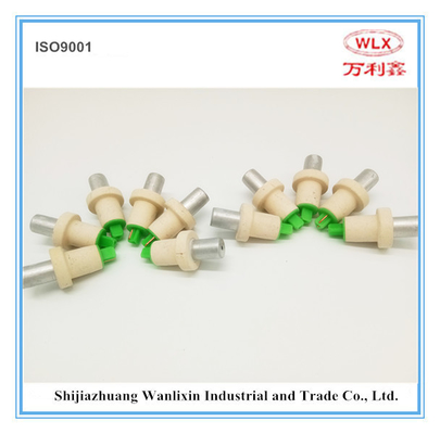 Expendable Immersion Type Thermocouple Tips With Parallel Cardboard Paper Tube Fitted On To Lance Pipe supplier