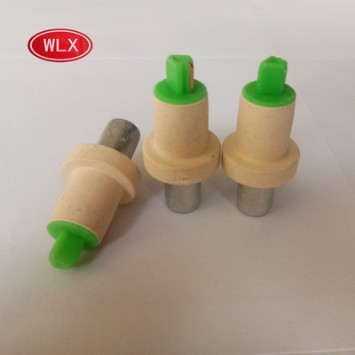 Disposable Expendable S R B Type Thermocouple Tips for measuring temperature of molten metal supplier