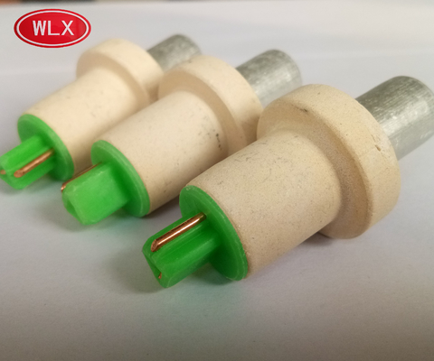 Disposable Expendable S R B Type Thermocouple Tips for measuring temperature of molten metal supplier