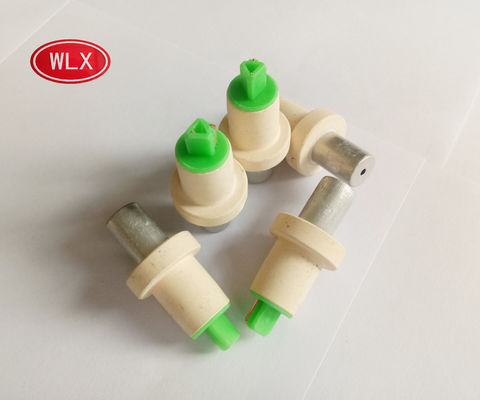 immersion thermocouple tip for molten steel for measuring temperature of molten steel